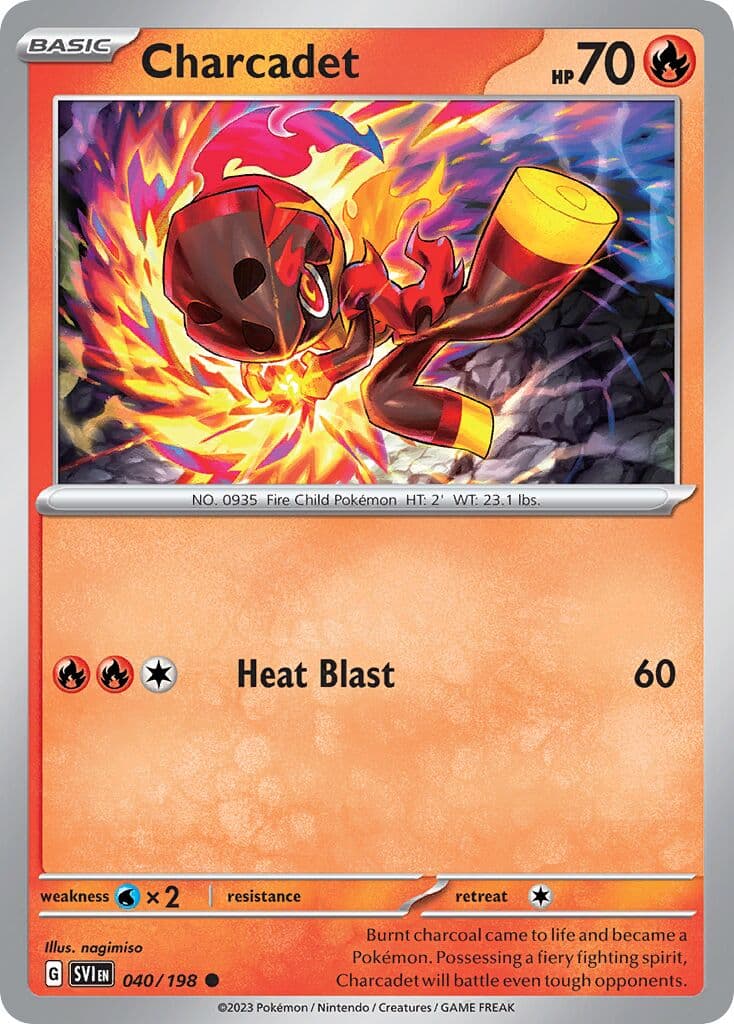 Scarlet & Violet Pokemon card #040 - high resolution TCG trading card image