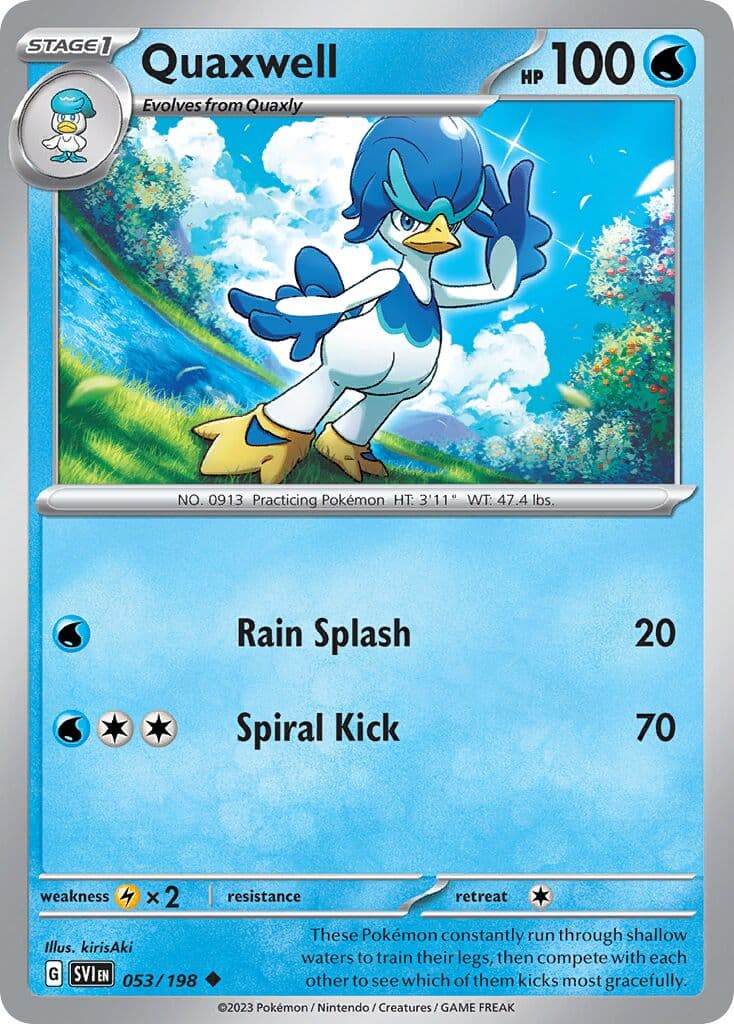 Scarlet & Violet Pokemon card #053 - high resolution TCG trading card image