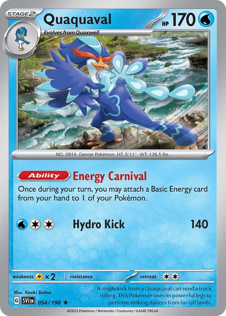 Scarlet & Violet Pokemon card #054 - high resolution TCG trading card image