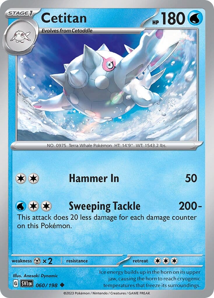 Scarlet & Violet Pokemon card #060 - high resolution TCG trading card image