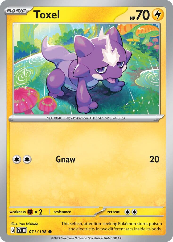 Scarlet & Violet Pokemon card #071 - high resolution TCG trading card image