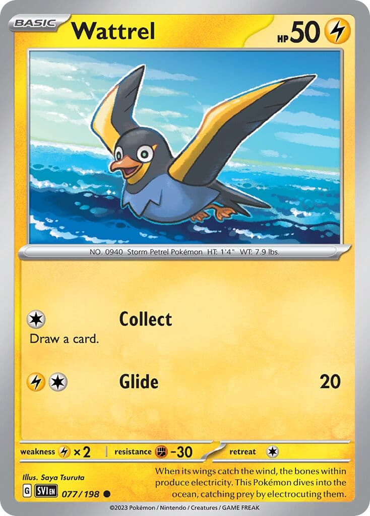 Scarlet & Violet Pokemon card #077 - high resolution TCG trading card image