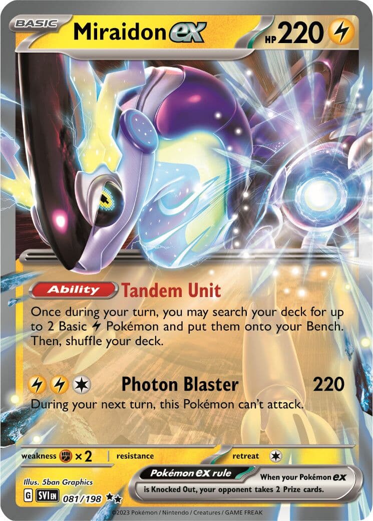 Scarlet & Violet Pokemon card #081 - high resolution TCG trading card image