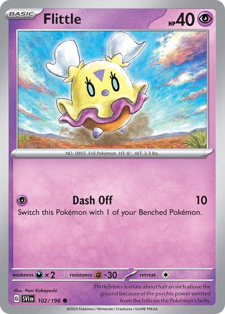 Scarlet & Violet Pokemon card #102 - high resolution TCG trading card image