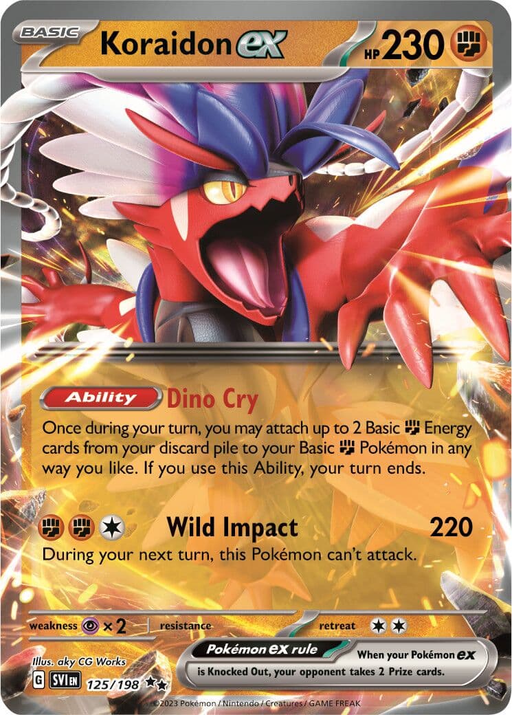 Scarlet & Violet Pokemon card #125 - high resolution TCG trading card image