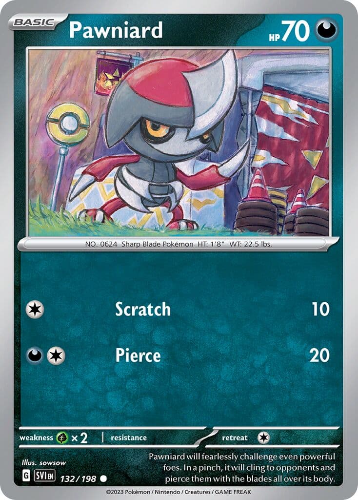 Scarlet & Violet Pokemon card #132 - high resolution TCG trading card image