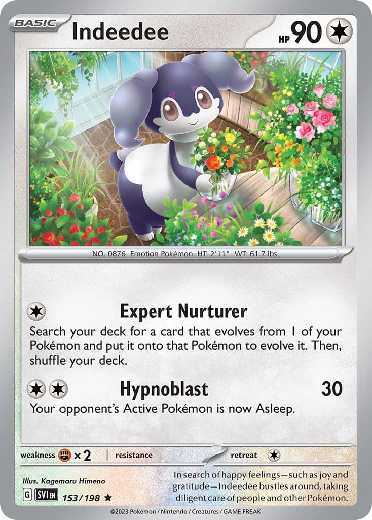Scarlet & Violet Pokemon card #153 - high resolution TCG trading card image
