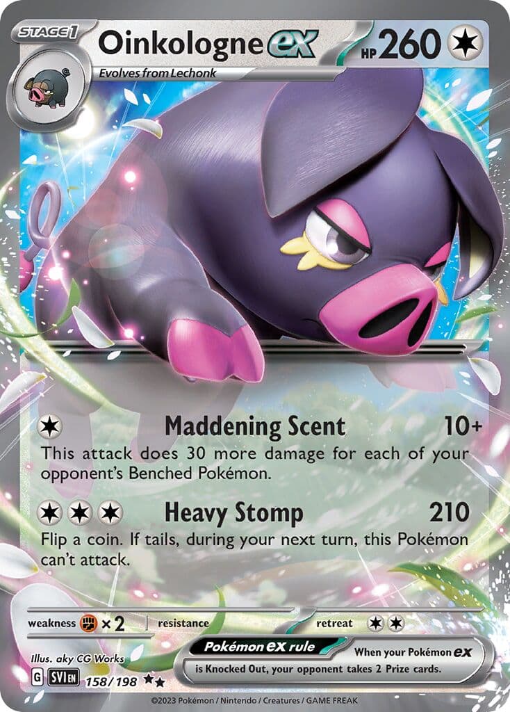 Scarlet & Violet Pokemon card #158 - high resolution TCG trading card image
