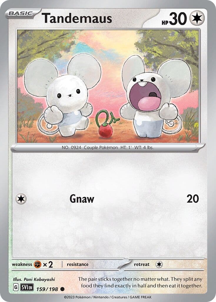 Scarlet & Violet Pokemon card #159 - high resolution TCG trading card image