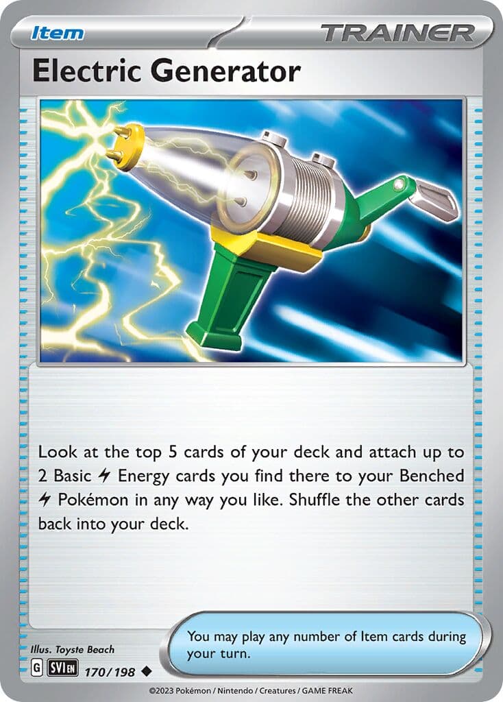 Scarlet & Violet Pokemon card #170 - high resolution TCG trading card image