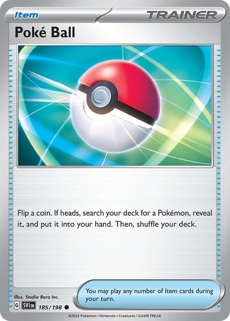 Scarlet & Violet Pokemon card #185 - high resolution TCG trading card image