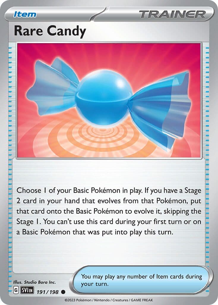 Scarlet & Violet Pokemon card #191 - high resolution TCG trading card image