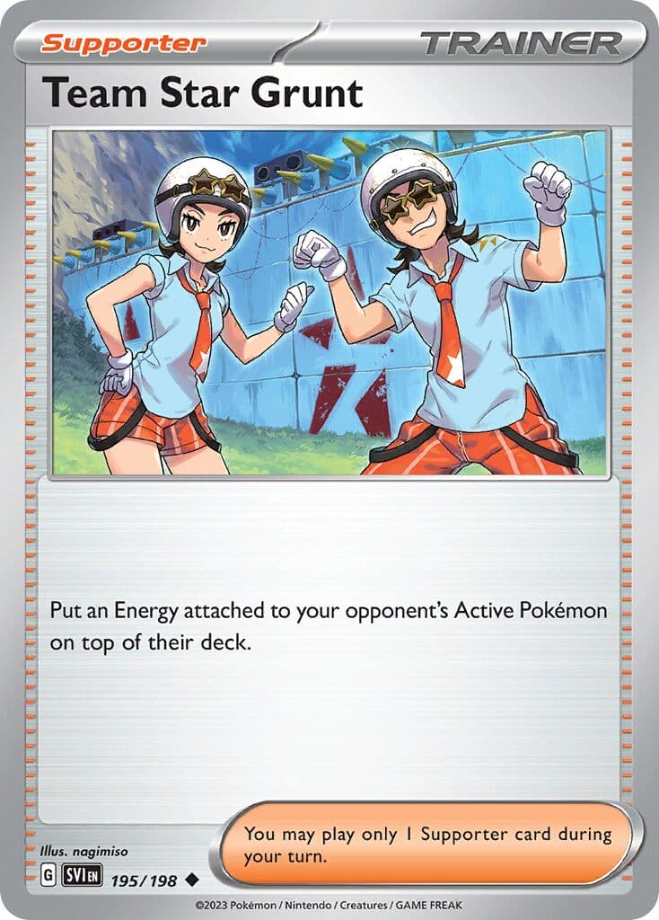 Scarlet & Violet Pokemon card #195 - high resolution TCG trading card image