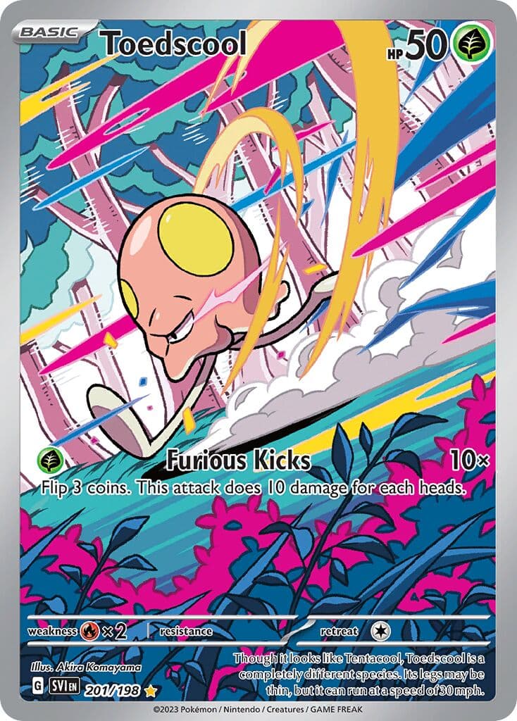 Scarlet & Violet Pokemon card #201 - high resolution TCG trading card image