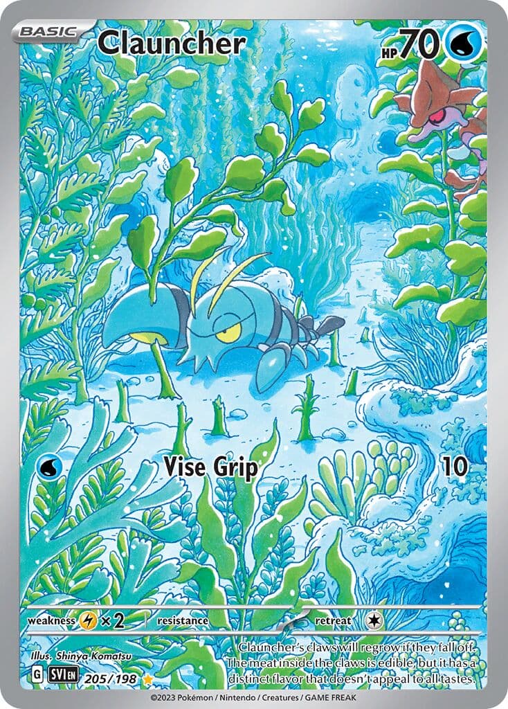 Scarlet & Violet Pokemon card #205 - high resolution TCG trading card image