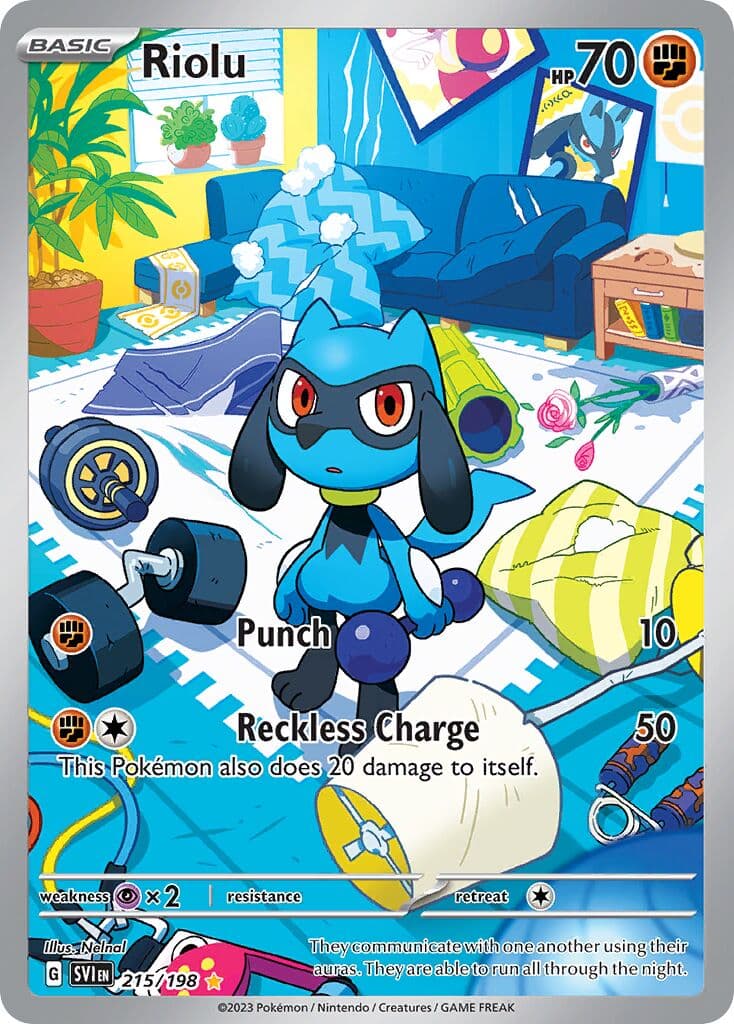Scarlet & Violet Pokemon card #215 - high resolution TCG trading card image