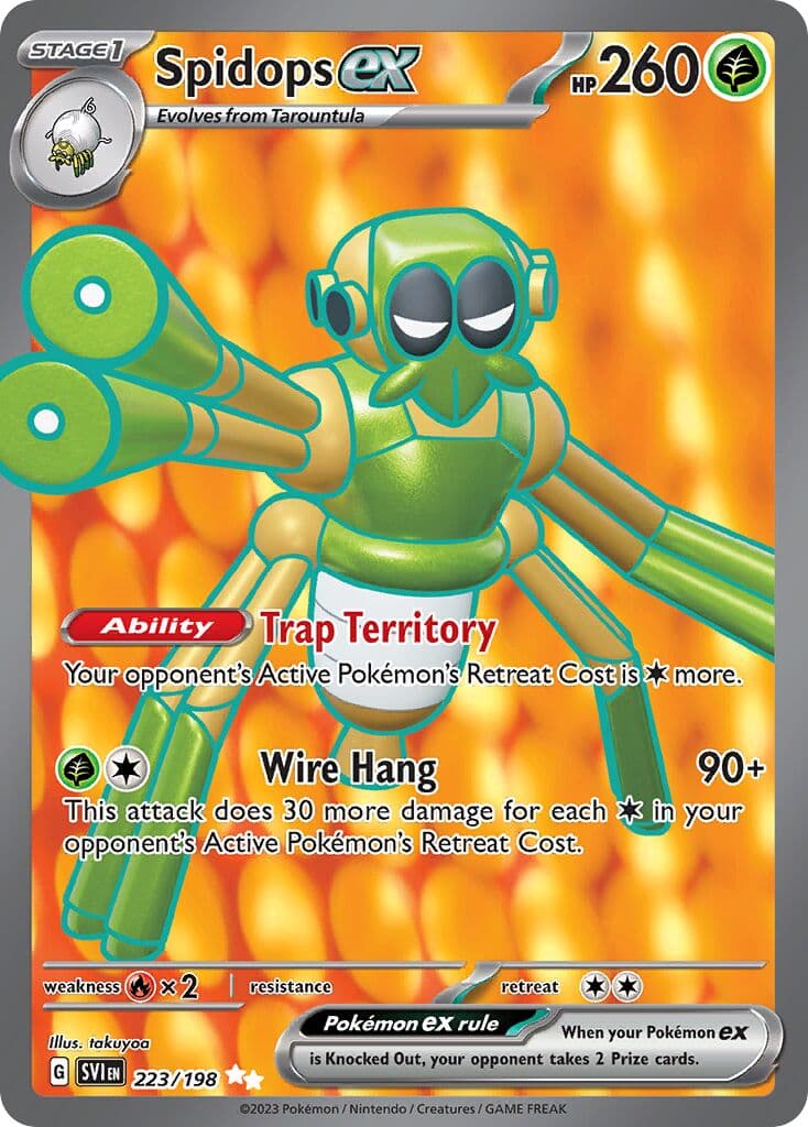 Scarlet & Violet Pokemon card #223 - high resolution TCG trading card image