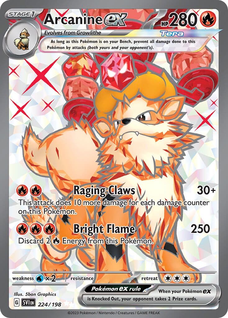 Scarlet & Violet Pokemon card #224 - high resolution TCG trading card image