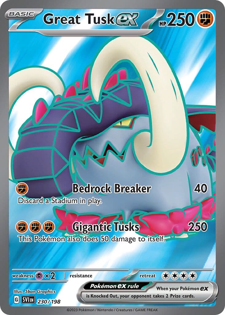 Scarlet & Violet Pokemon card #230 - high resolution TCG trading card image