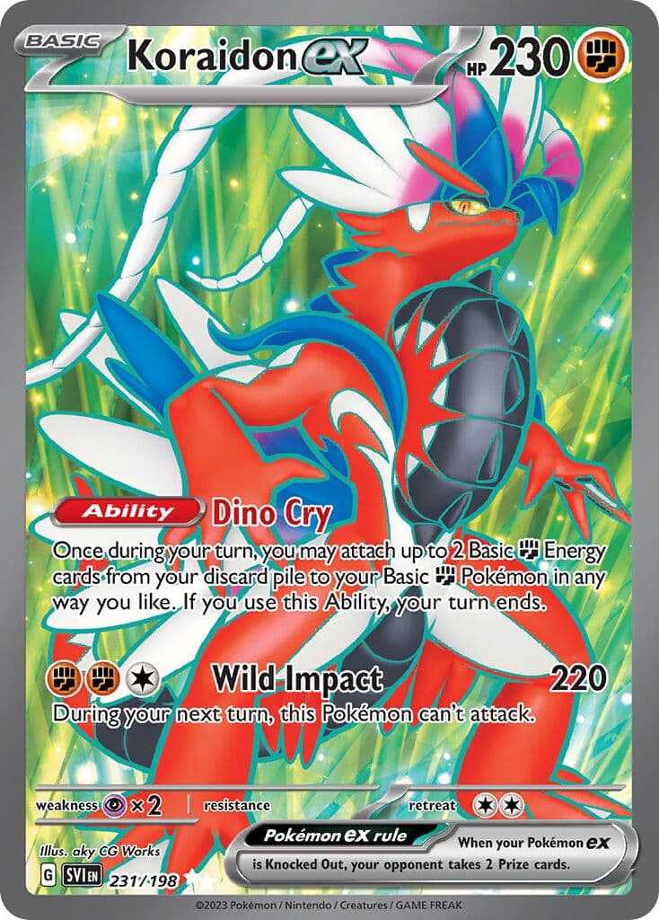 Scarlet & Violet Pokemon card #231 - high resolution TCG trading card image
