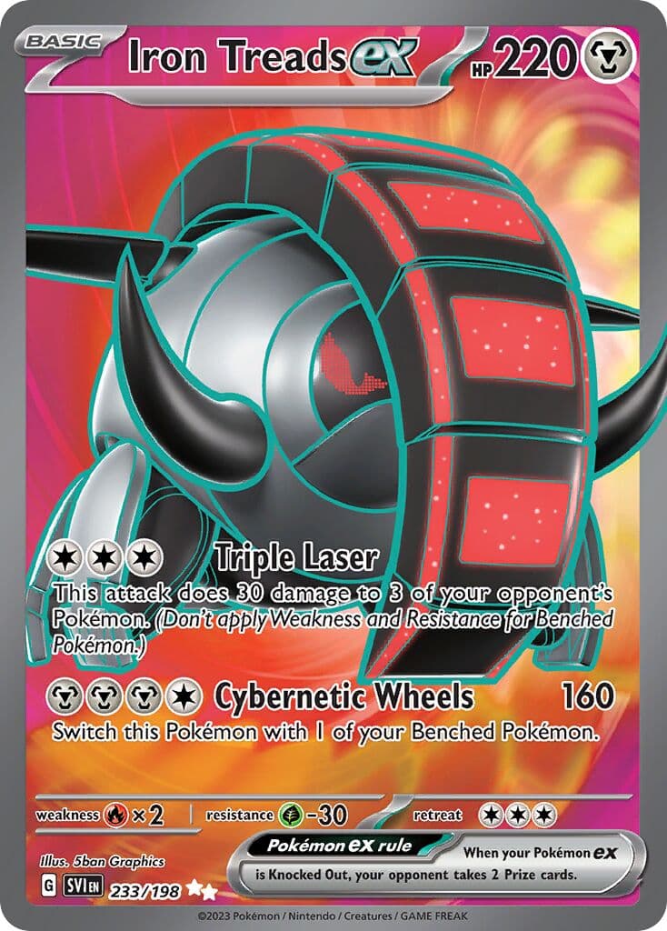 Scarlet & Violet Pokemon card #233 - high resolution TCG trading card image