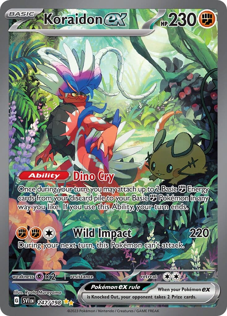 Scarlet & Violet Pokemon card #247 - high resolution TCG trading card image