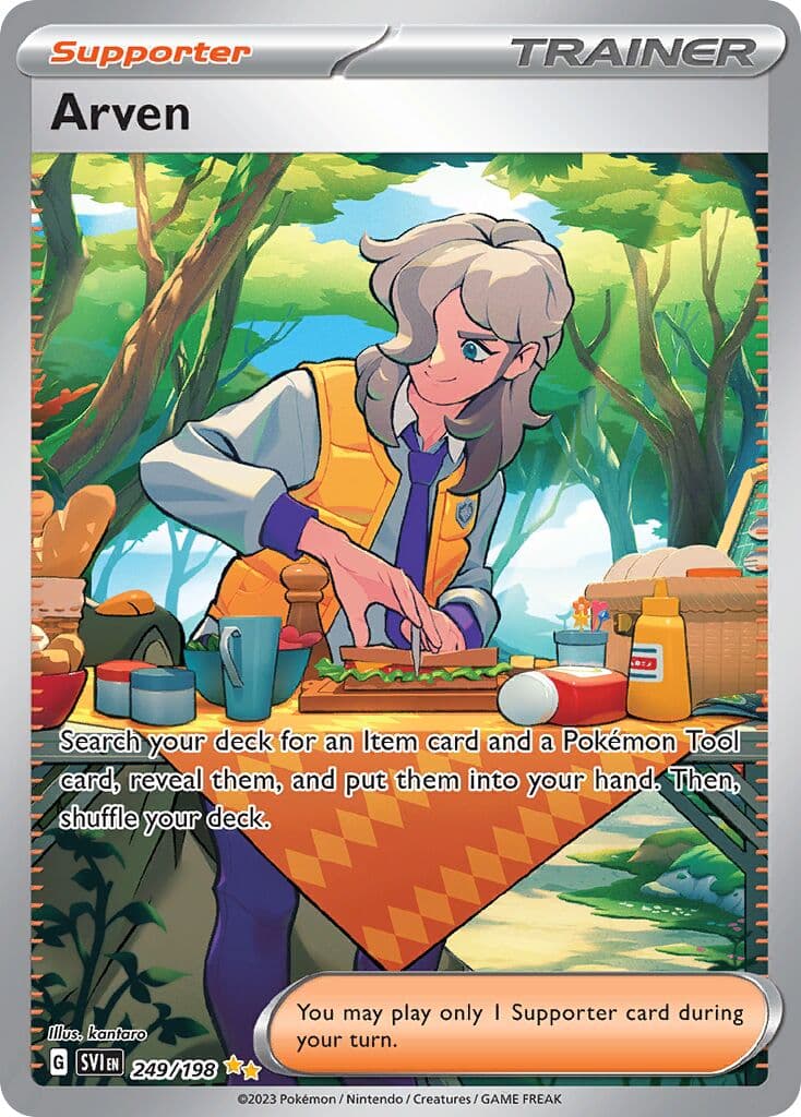 Scarlet & Violet Pokemon card #249 - high resolution TCG trading card image