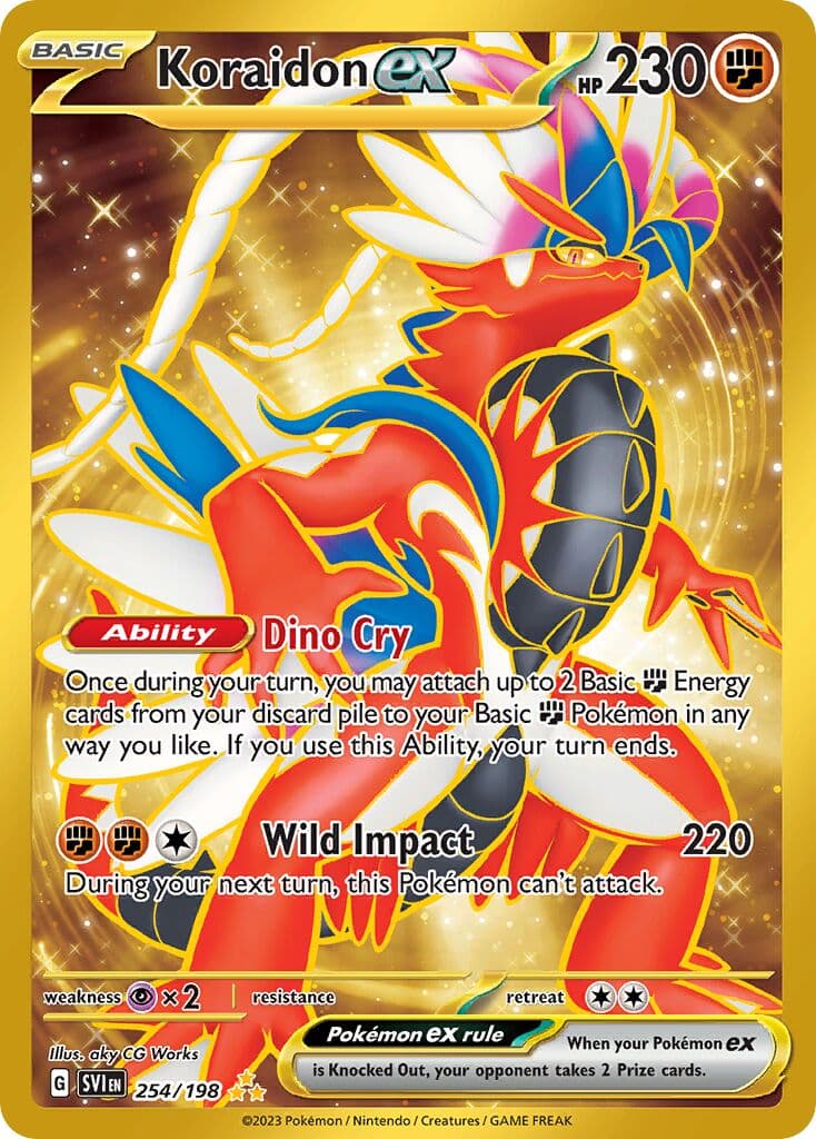 Scarlet & Violet Pokemon card #254 - high resolution TCG trading card image