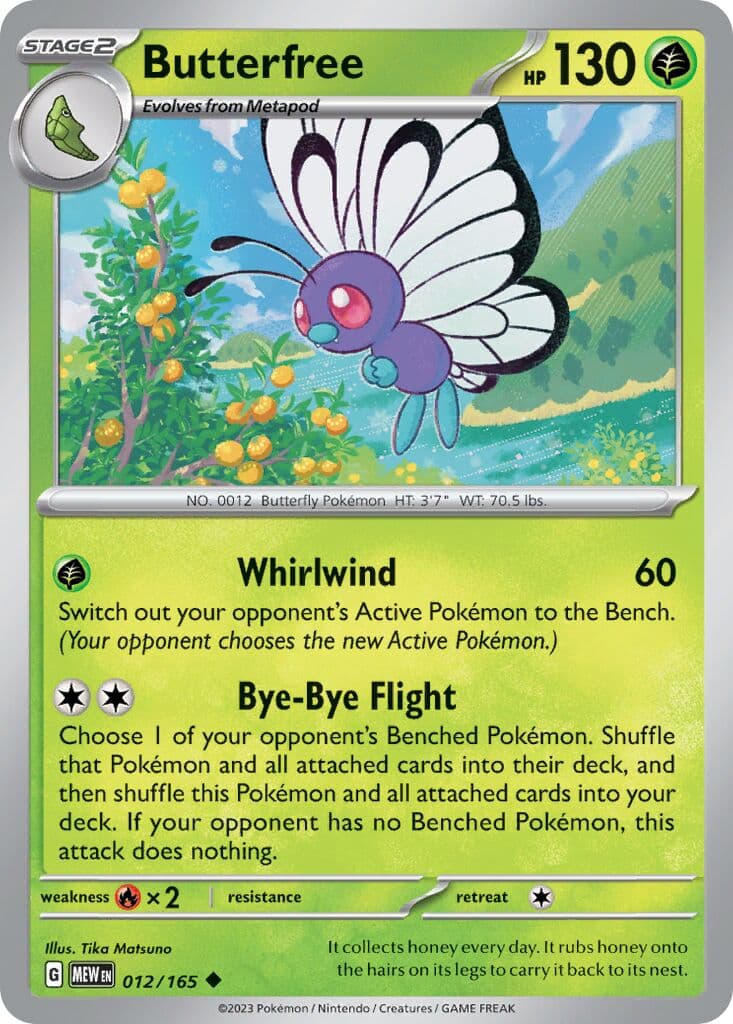 Scarlet & Violet 151 Pokemon card #012 - high resolution TCG trading card image