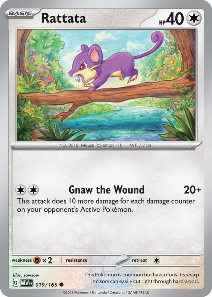 Scarlet & Violet 151 Pokemon card #019 - high resolution TCG trading card image