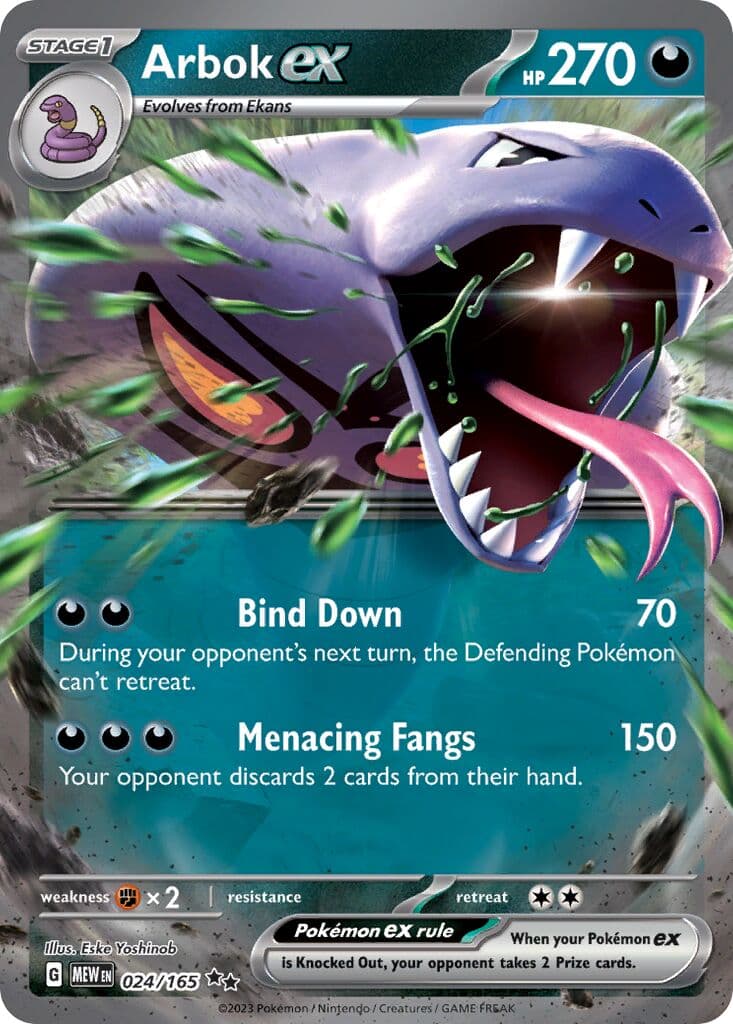 Scarlet & Violet 151 Pokemon card #024 - high resolution TCG trading card image