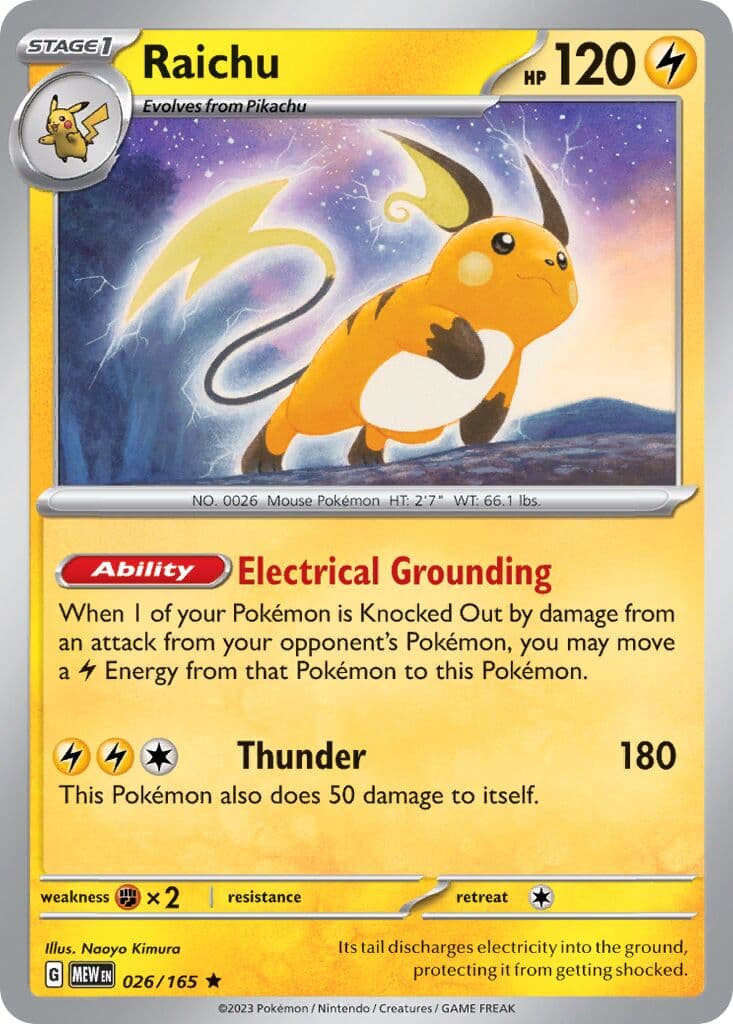 Scarlet & Violet 151 Pokemon card #026 - high resolution TCG trading card image