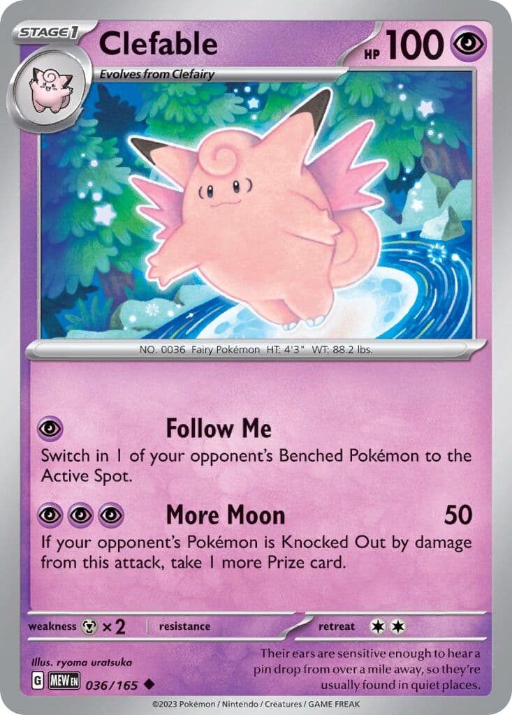 Scarlet & Violet 151 Pokemon card #036 - high resolution TCG trading card image