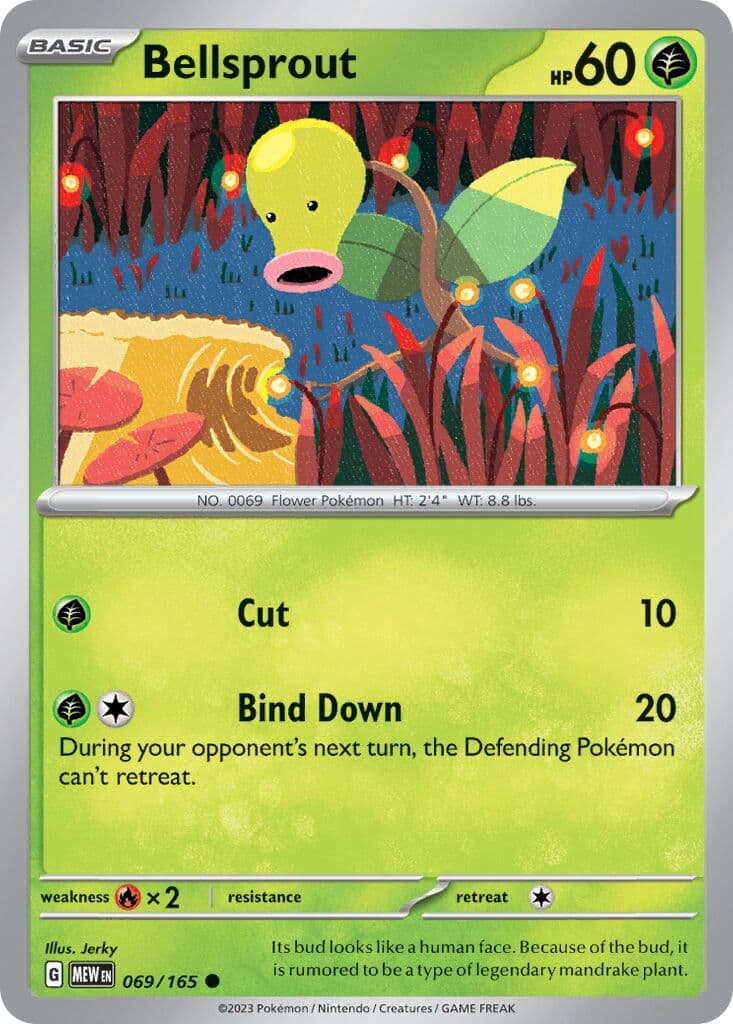 Scarlet & Violet 151 Pokemon card #069 - high resolution TCG trading card image