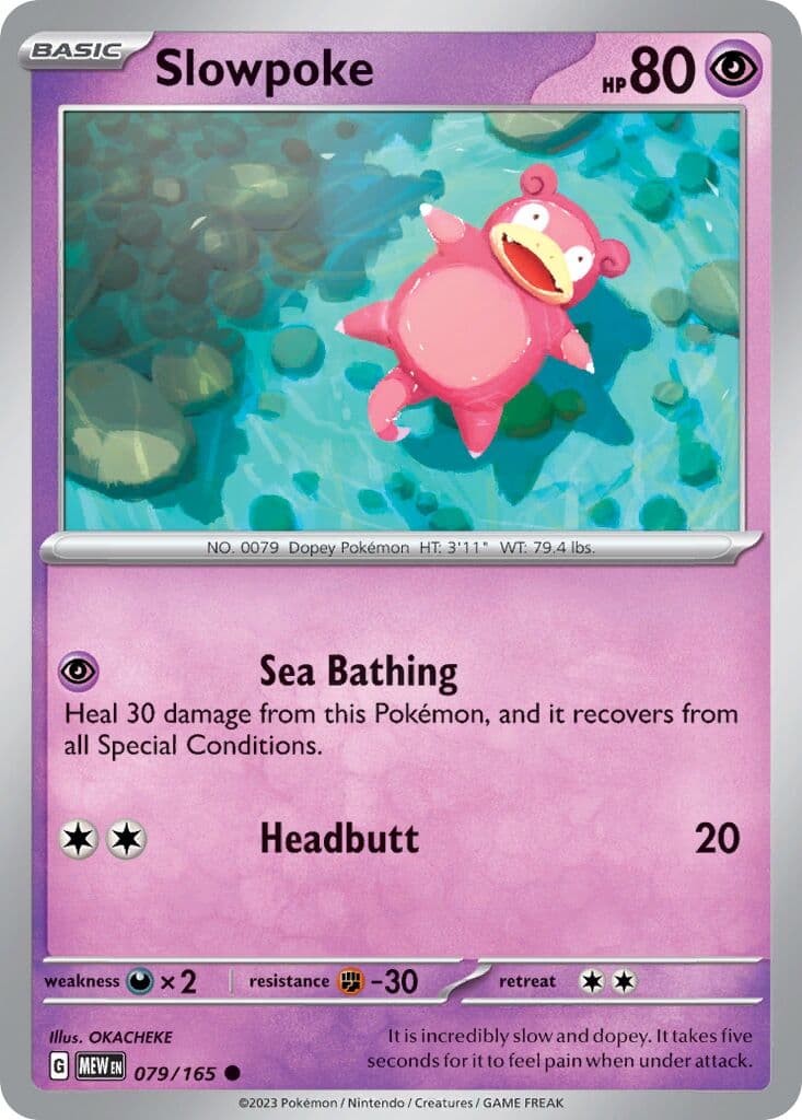 Scarlet & Violet 151 Pokemon card #079 - high resolution TCG trading card image