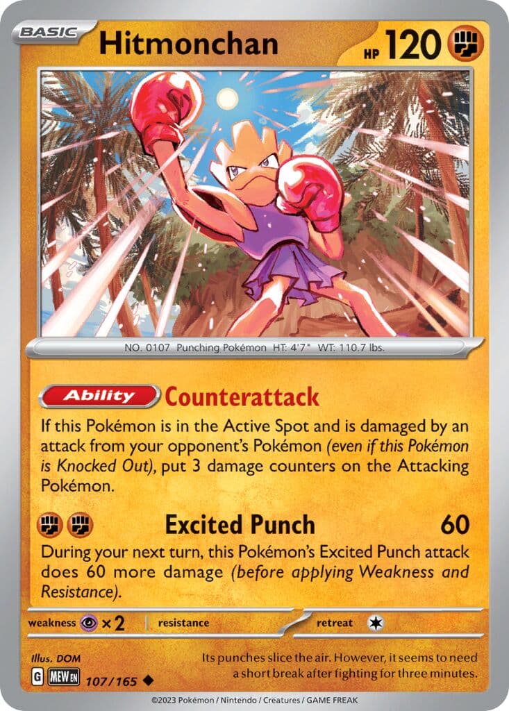 Scarlet & Violet 151 Pokemon card #107 - high resolution TCG trading card image