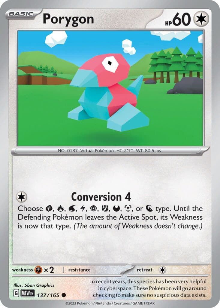 Scarlet & Violet 151 Pokemon card #137 - high resolution TCG trading card image