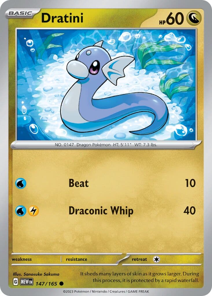 Scarlet & Violet 151 Pokemon card #147 - high resolution TCG trading card image