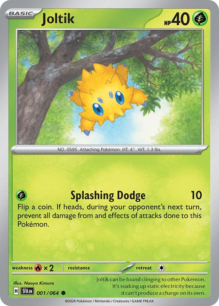 Shrouded Fable Pokemon card #001 - high resolution TCG trading card image