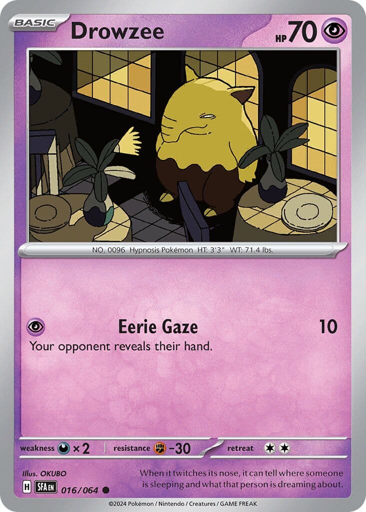 Shrouded Fable Pokemon card #016 - high resolution TCG trading card image