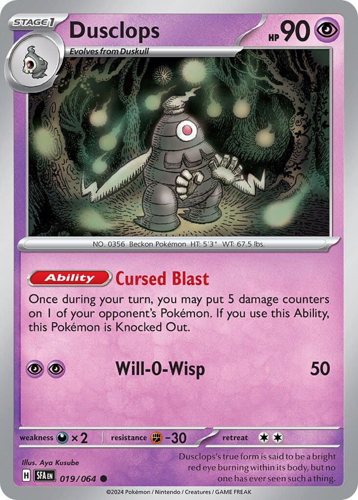 Shrouded Fable Pokemon card #019 - high resolution TCG trading card image