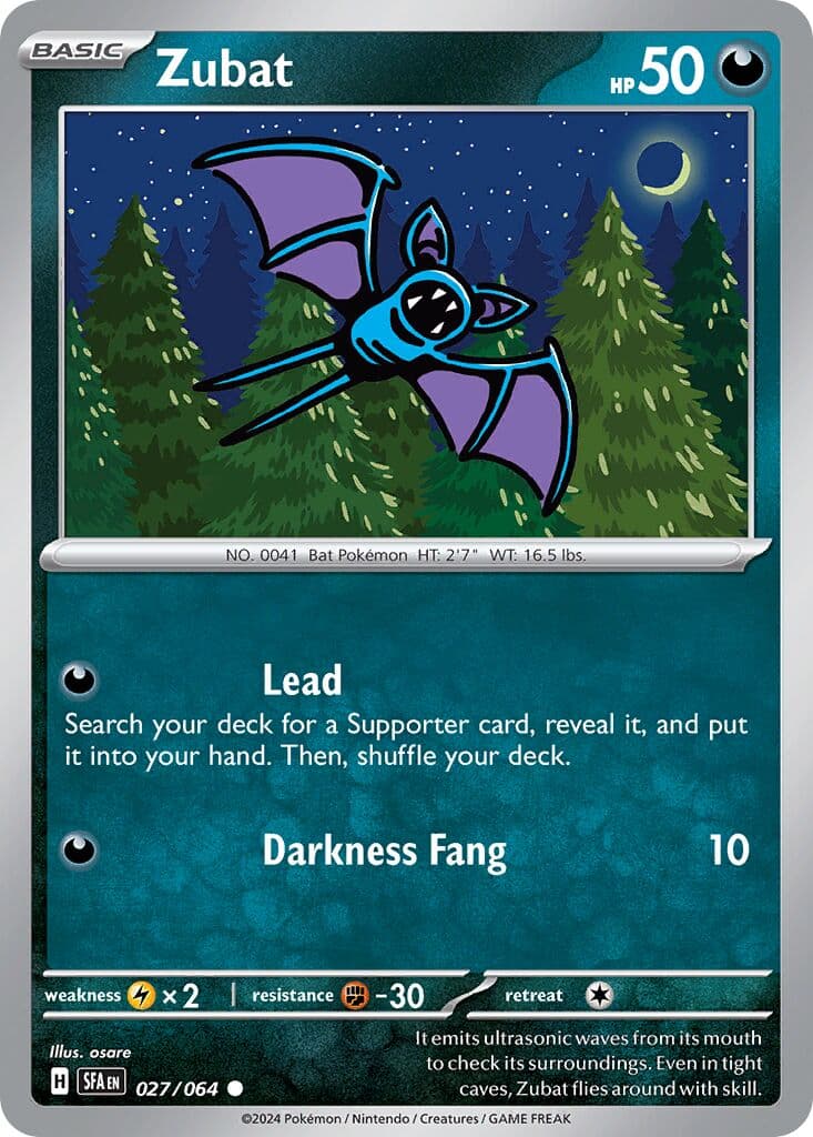Shrouded Fable Pokemon card #027 - high resolution TCG trading card image