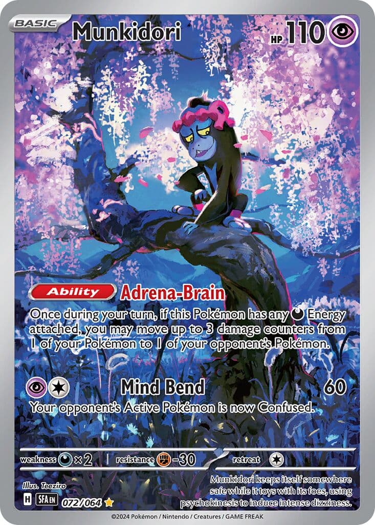 Shrouded Fable Pokemon card #072 - high resolution TCG trading card image
