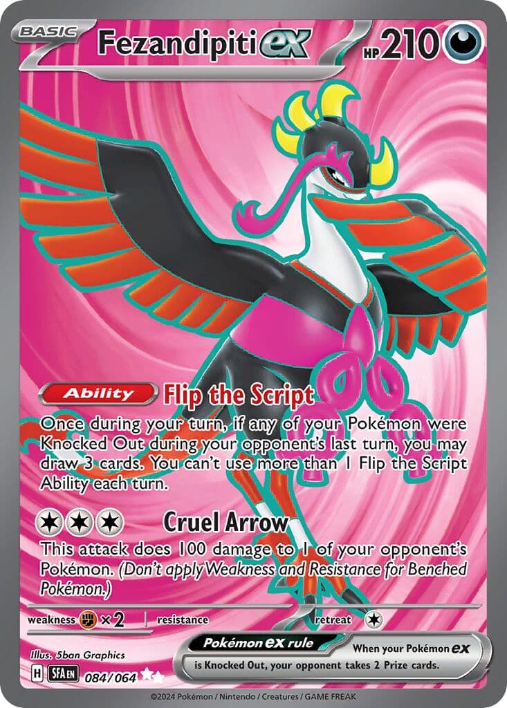 Shrouded Fable Pokemon card #084 - high resolution TCG trading card image