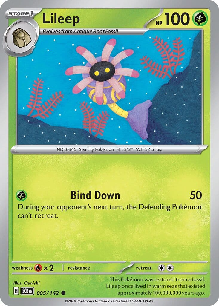 Stellar Crown Pokemon card #005 - high resolution TCG trading card image