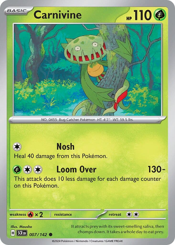 Stellar Crown Pokemon card #007 - high resolution TCG trading card image