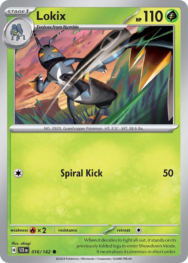 Stellar Crown Pokemon card #016 - high resolution TCG trading card image