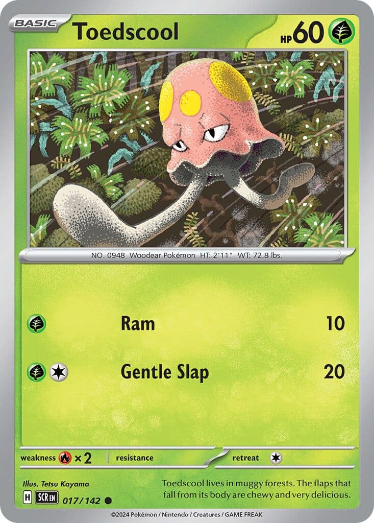 Stellar Crown Pokemon card #017 - high resolution TCG trading card image