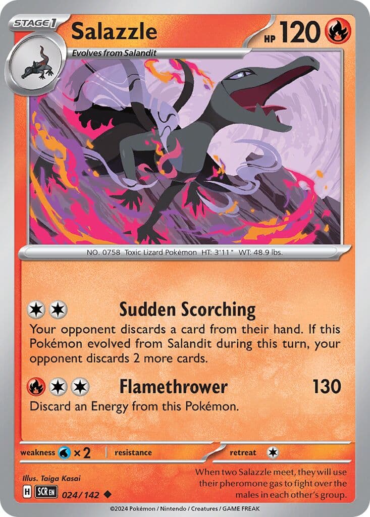 Stellar Crown Pokemon card #024 - high resolution TCG trading card image