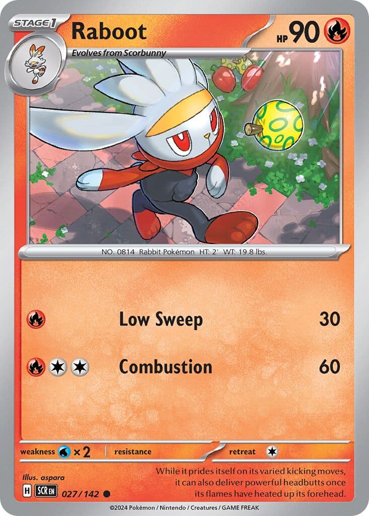Stellar Crown Pokemon card #027 - high resolution TCG trading card image